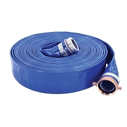 2" x 100' PVC Discharge Hose w/QD Ends