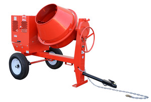 Multiquip MC94SH8 9 CU/FT Steel Drum Concrete Mixer