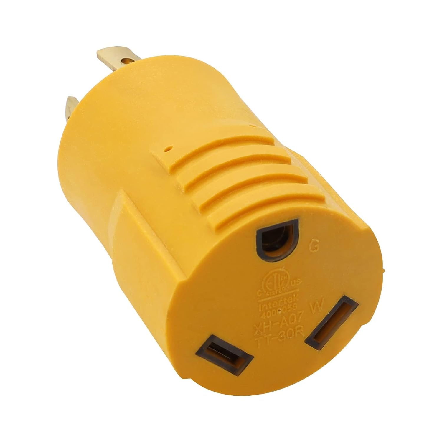 NEMA L14-30P to TT-30R 30 Amp RV Generator Adapter