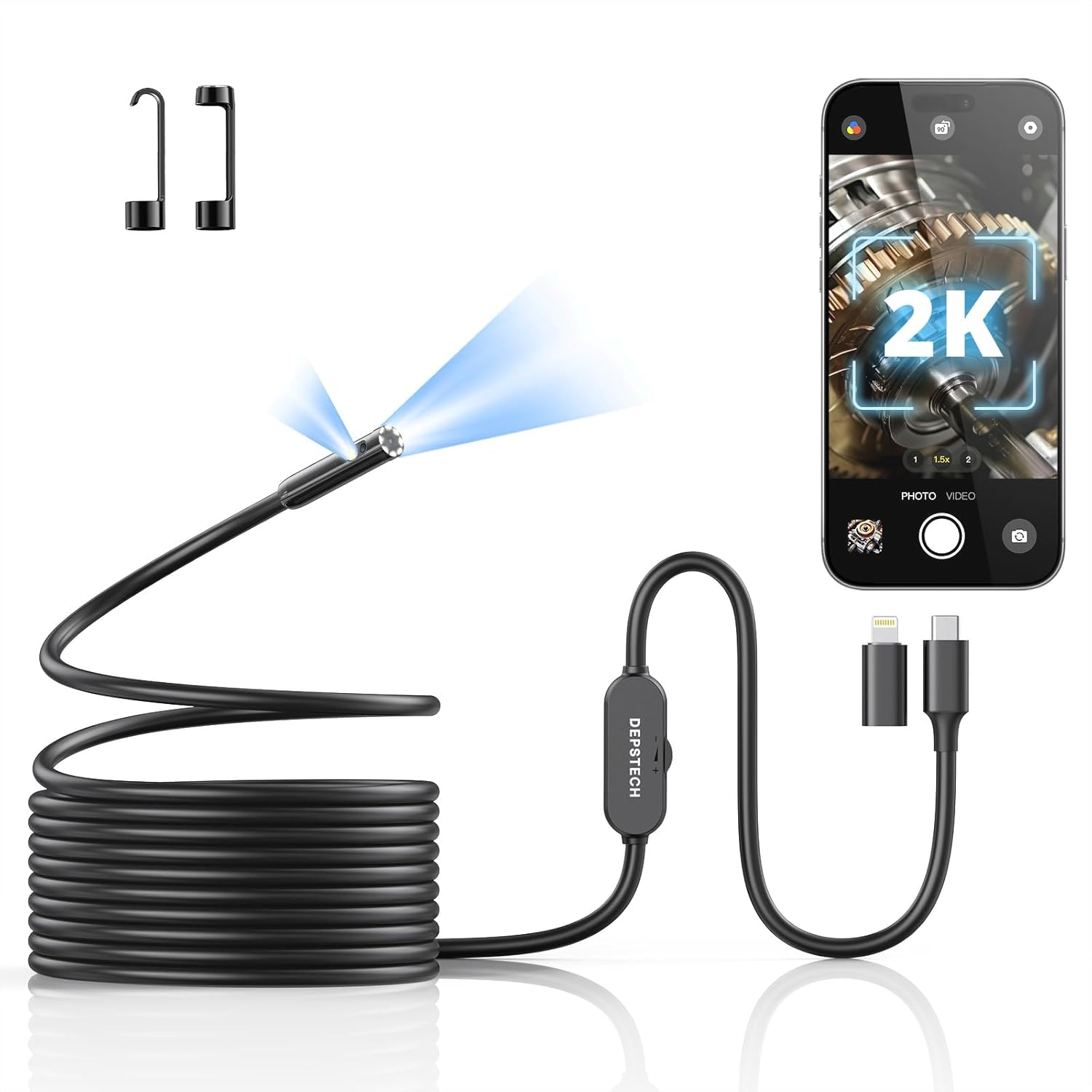 Endoscope Camera with Light